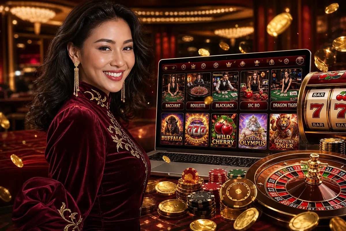 bae2u Casino antara muka telefon bimbit moden